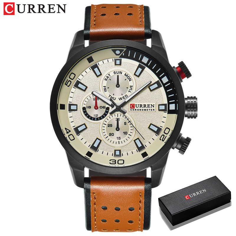 Luxury Watch Maker - カレン-メンズ防水クォーツ時計,エレガントで高級ブランド,2017コレクション
