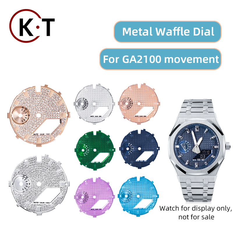 カシオワッフルフェイスダイヤル,金属面,カシオ用スケール,G - Casio Watch G-Shock Ga-2100 のレビューと価格