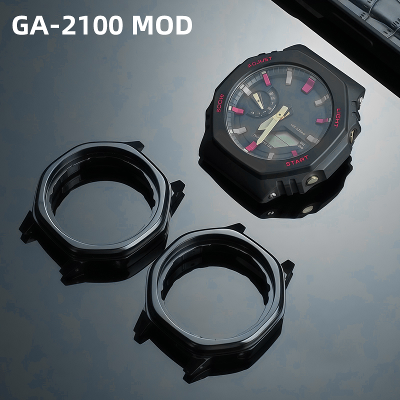 GA2100 GM2100用 超軽量アルミニウム製インナーケ - Casio Watch G-Shock Ga-2100 のレビューと価格