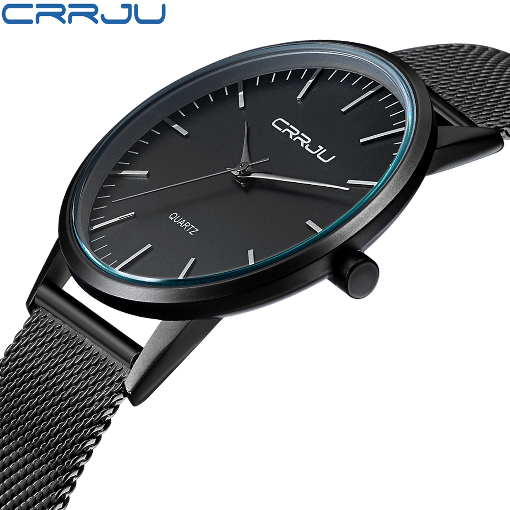 CRRJU トップ腕時計メンズ高級ブランドカジュアルステンレ - Luxury Watch Maker のレビューと価格