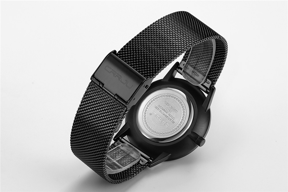 CRRJU トップ腕時計メンズ高級ブランドカジュアルステンレ - Luxury Watch Maker のレビューと価格